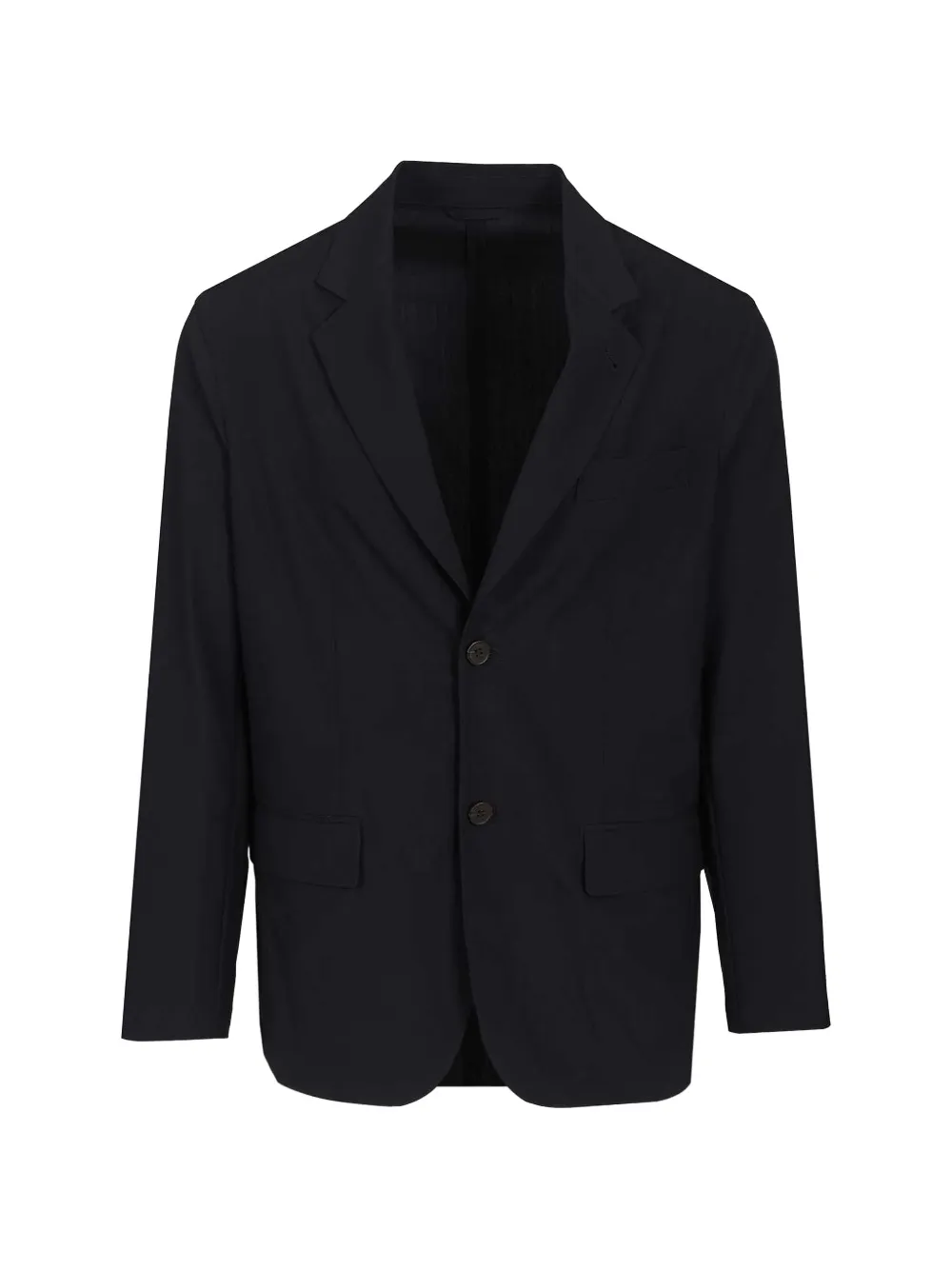 Emporio Armani button single-breasted blazer - Blau