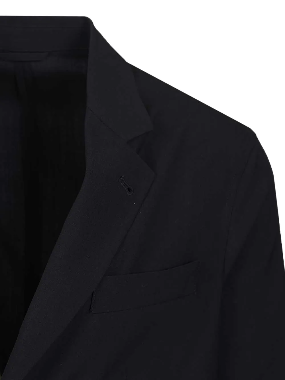 Emporio Armani Blazer met enkele rij knopen Blauw