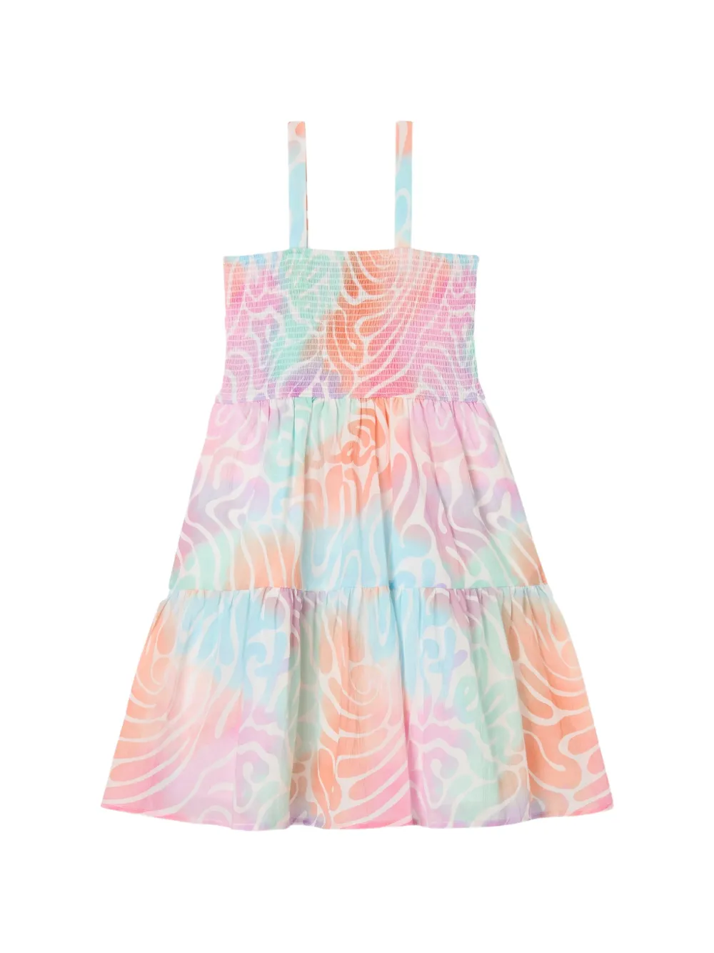 Stella McCartney Kids printed dress - Bianco