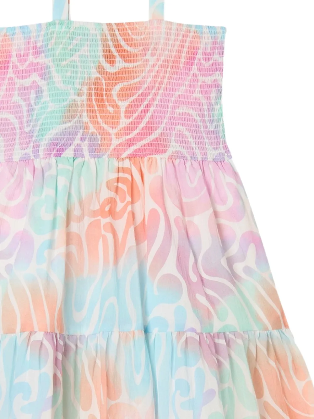 Stella McCartney Kids Jurk met print Wit