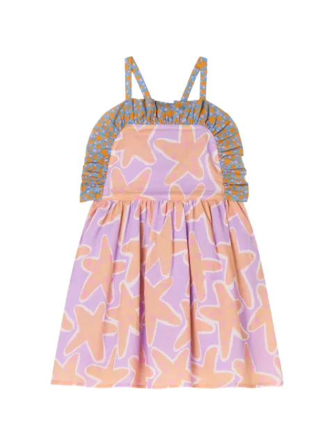 Stella McCartney Kids robe à imprimé étoile de mer