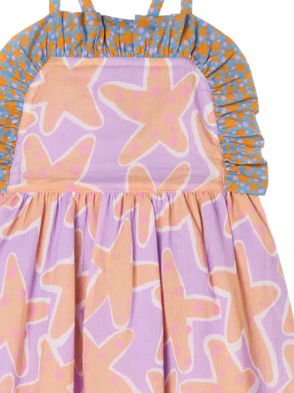 Stella McCartney Kids プリント ワンピース | パープル | FARFETCH JP
