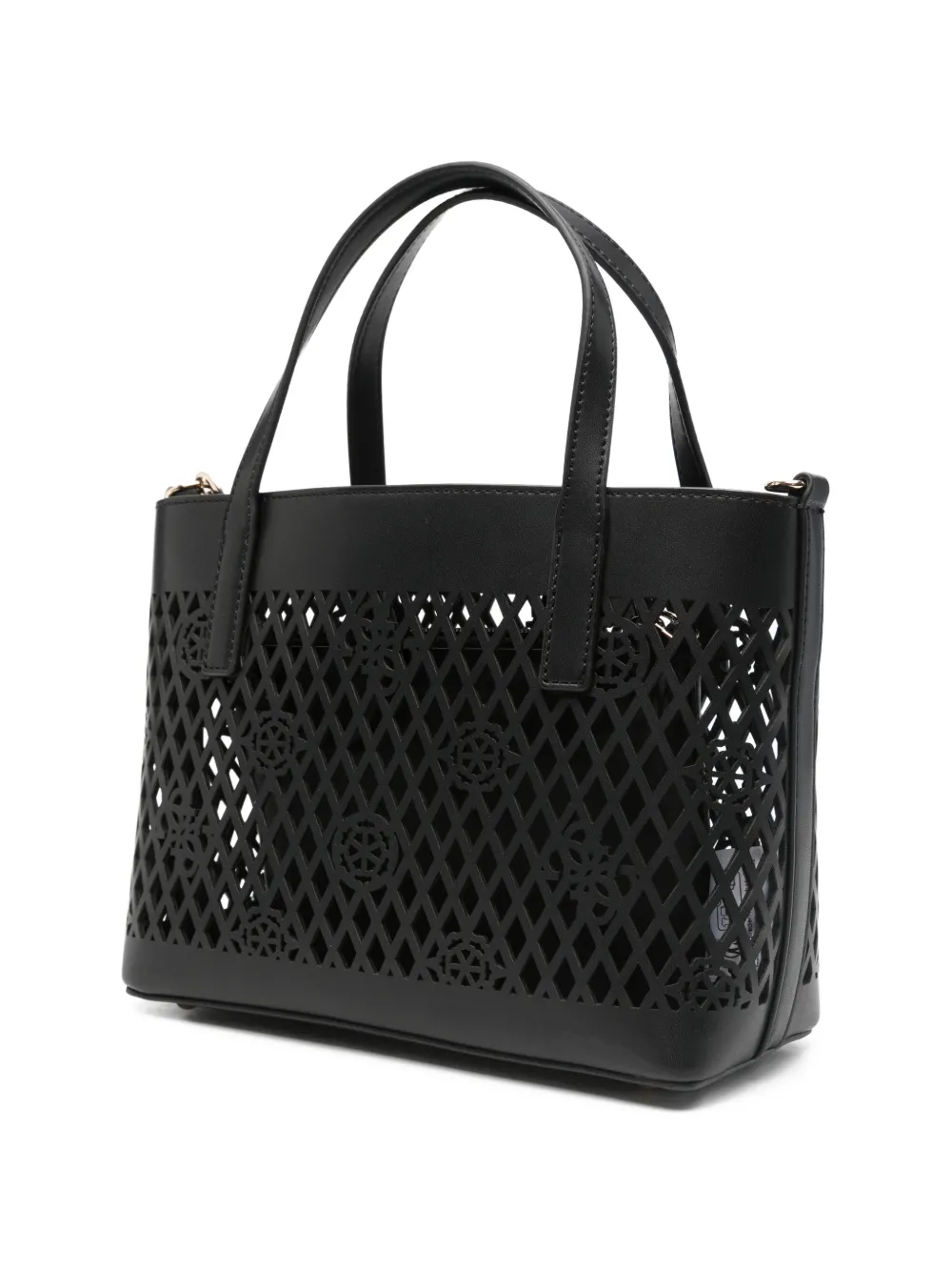 GUESS USA Letty mini-shopper Zwart