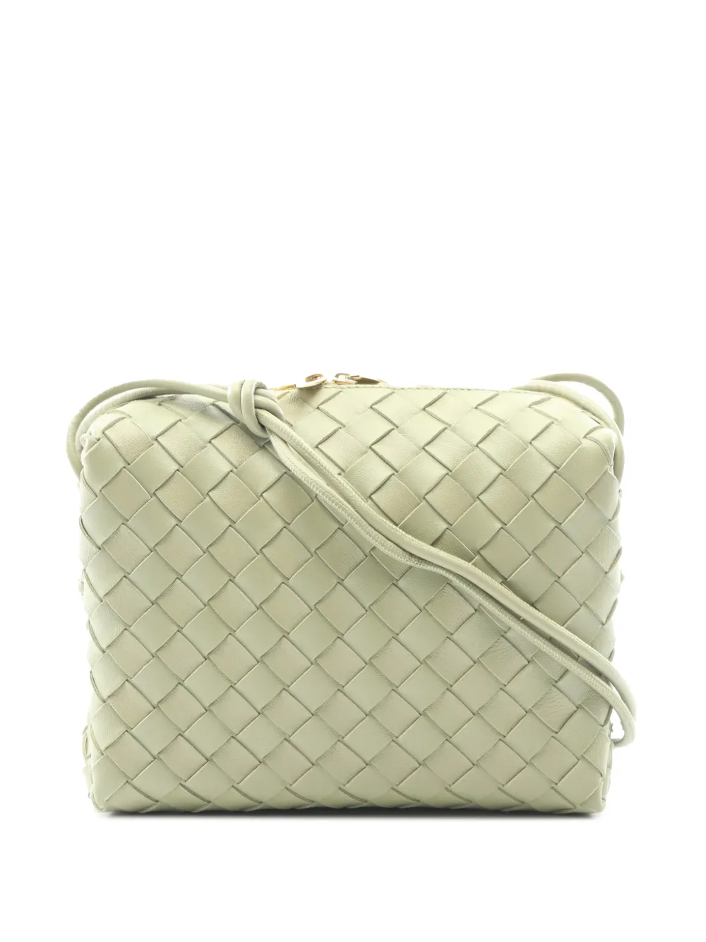 Bottega Veneta Pre-Owned 2012-2026 Small Leather Intrecciato Camera Bag crossbody bag - Verde