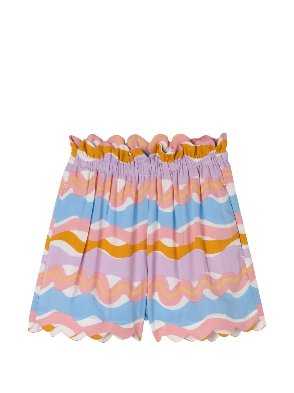 Stella McCartney Kids printed shorts - Blue