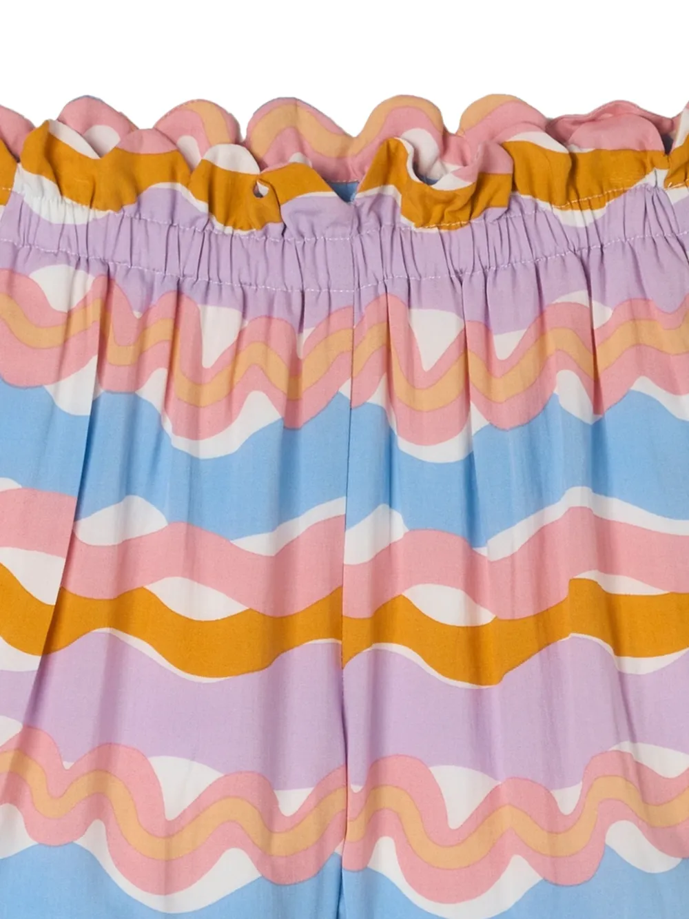 Stella McCartney Kids Shorts met print Blauw