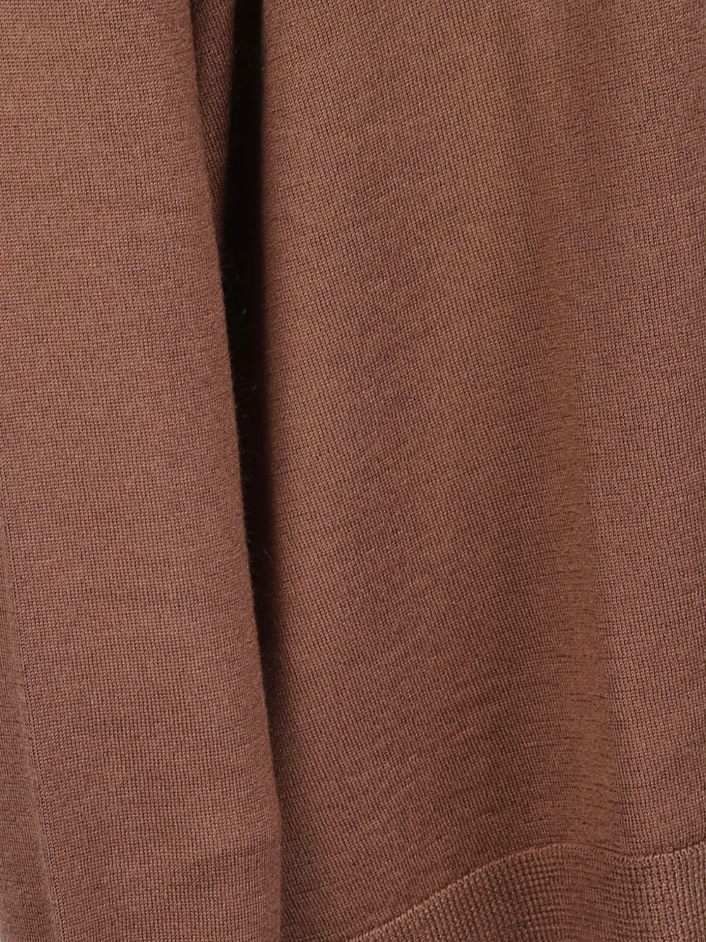  Beyou Buttoned Collar Cardigan - Brown 
