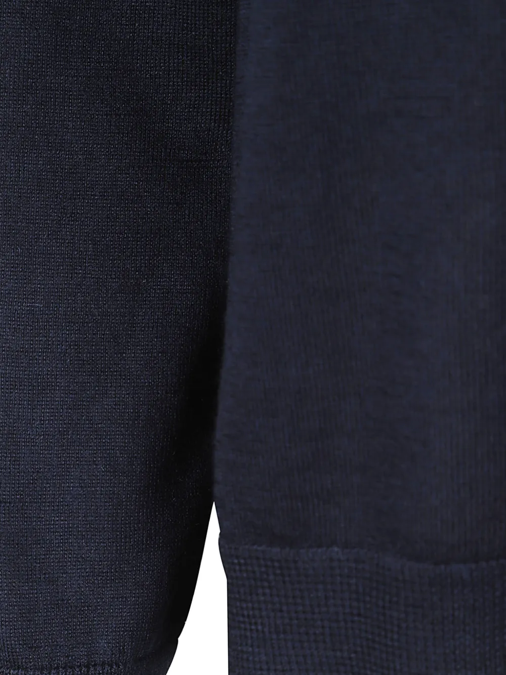  Beyou Crewneck Long-sleeved Sweater - Blue 