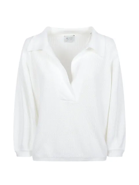 BeYou collared v-neck knitwear