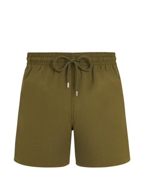 Vilebrequin micro-perforated drawstring swim shorts