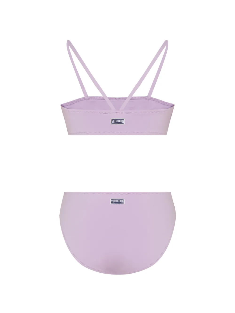 Vilebrequin Kids Bikini met logodetail Paars