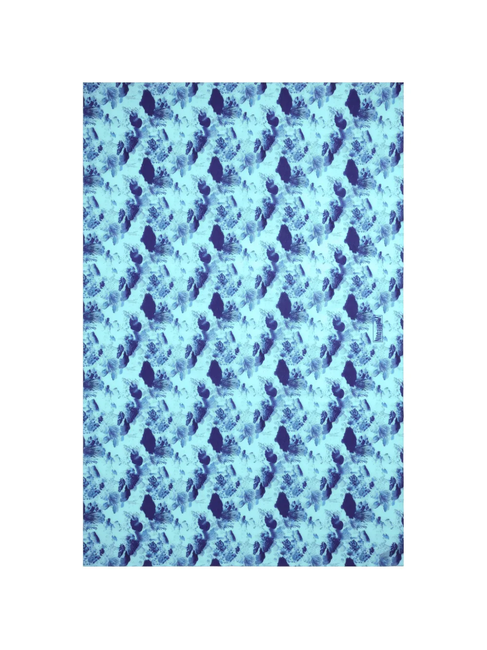 Vilebrequin Voile coral reef print pareo - Blu