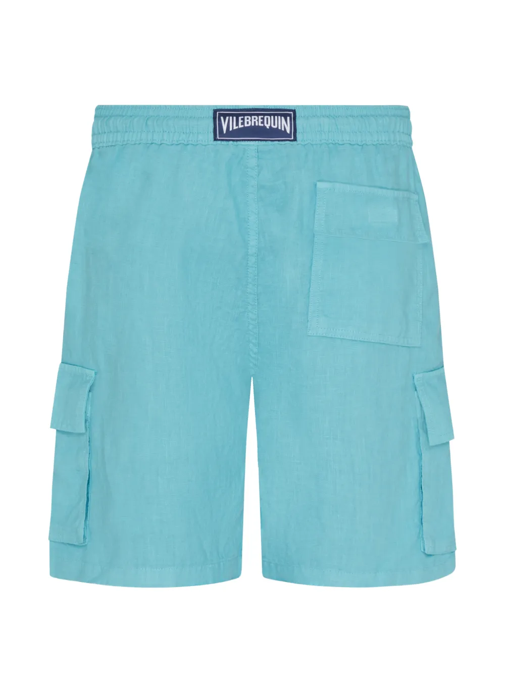 Vilebrequin Linnen cargo bermuda shorts Blauw