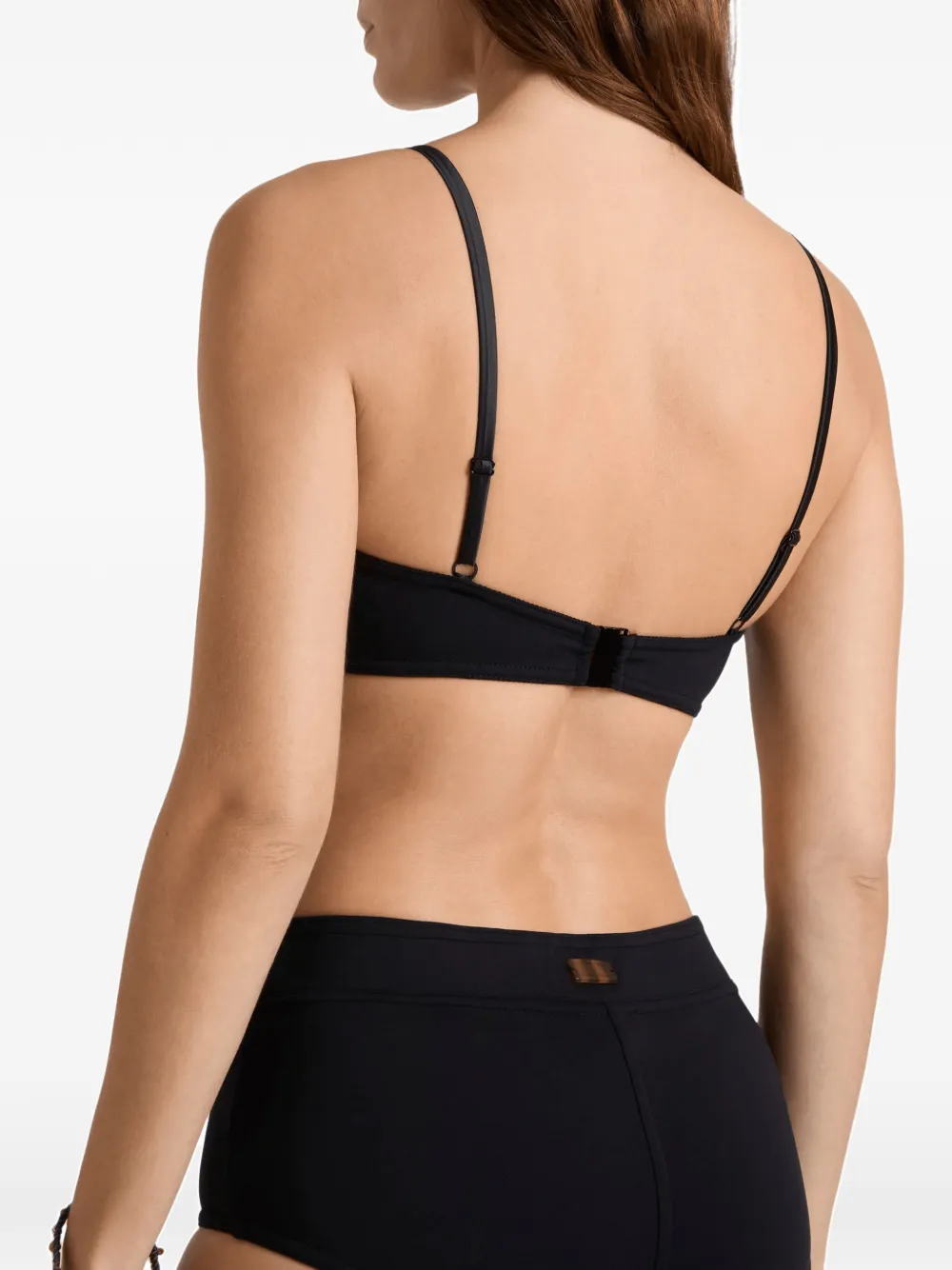  Vilebrequin Sculpting Bralette Bikini Top - Black 