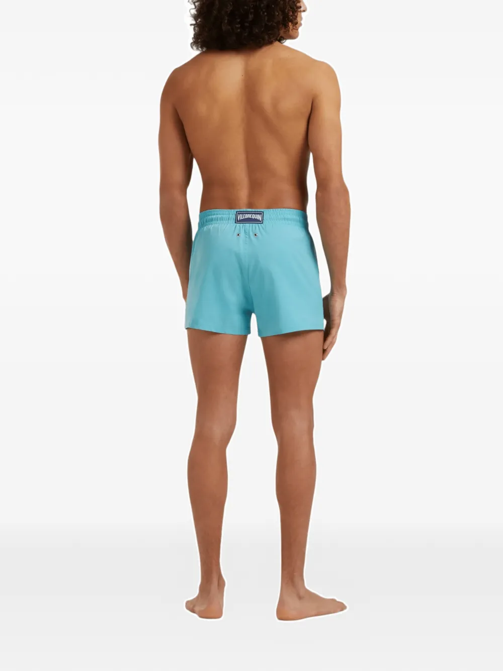 Vilebrequin Zwembroek met trekkoord Blauw