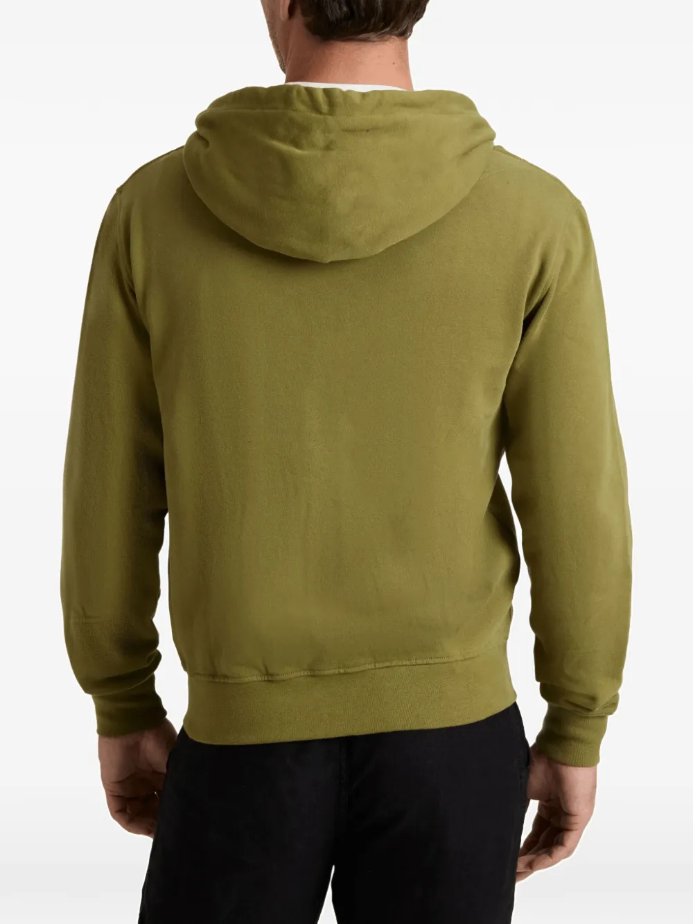 Vilebrequin Hoodie met borduurwerk Groen