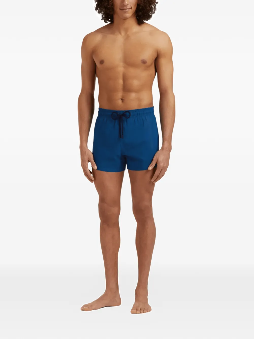 Vilebrequin Zwembroek met trekkoordtaille Blauw