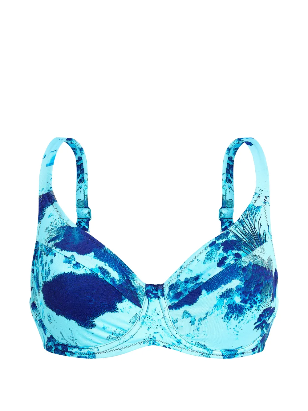 Vilebrequin Coral Reef bikini top - Blu