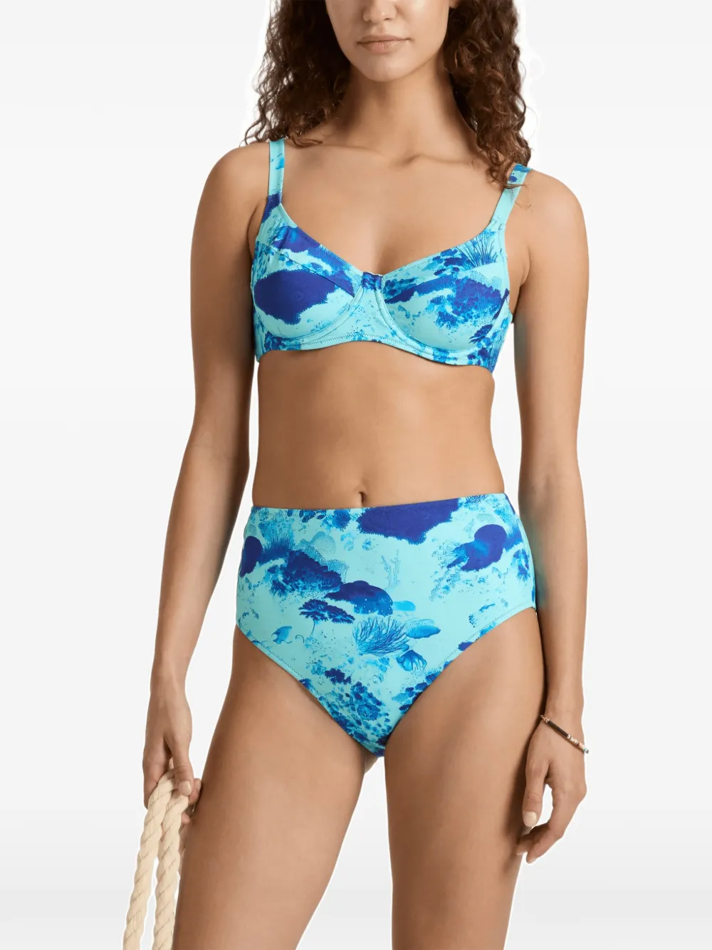 Vilebrequin Coral Reef bikini top Blauw