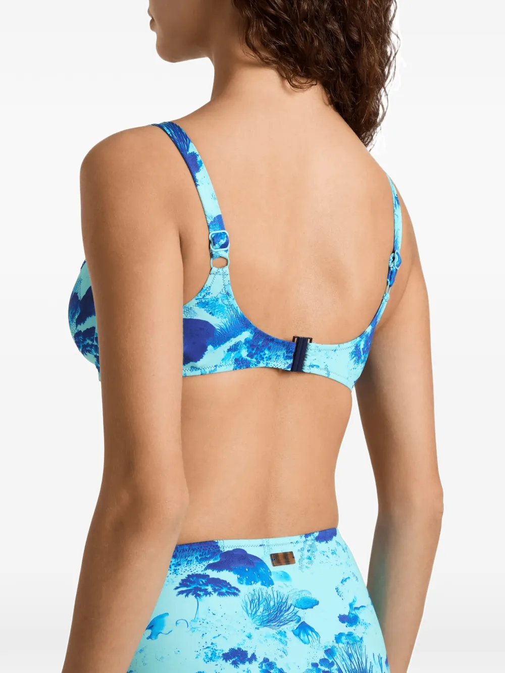 Vilebrequin Coral Reef bikini top Blauw