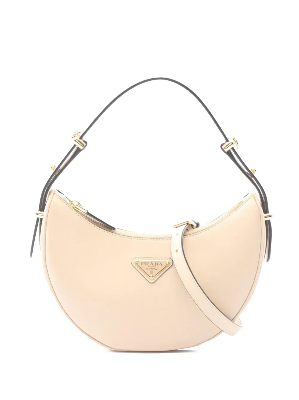 Prada Pre-Owned 2010-2026 Small Soft Calf Arque shoulder bag - Marrone