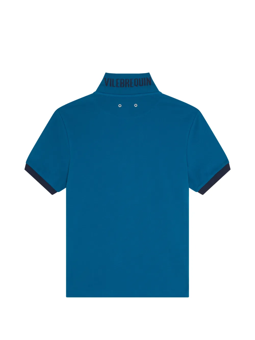 Vilebrequin Poloshirt met geborduurd logo Blauw