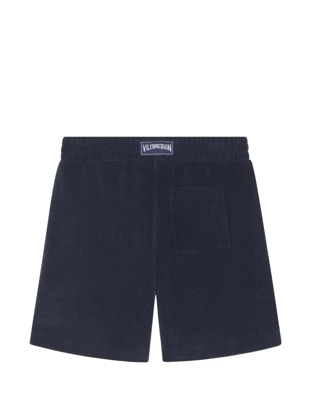  Vilebrequin Kids Turtle-embroidered Terry Shorts - Blue 