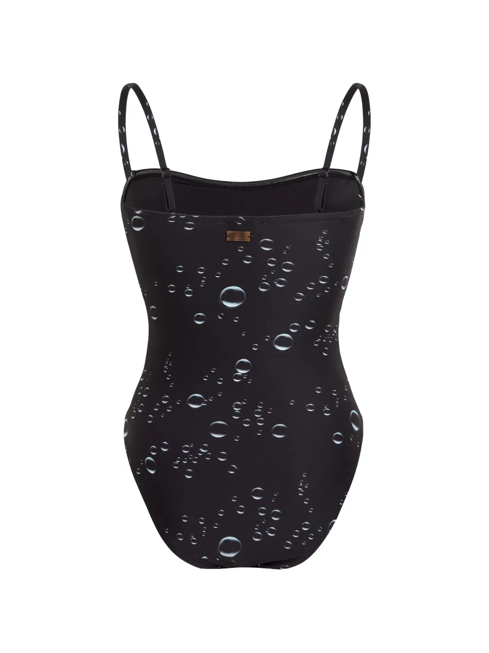  Vilebrequin Printed Bustier Swimsuit - Black 