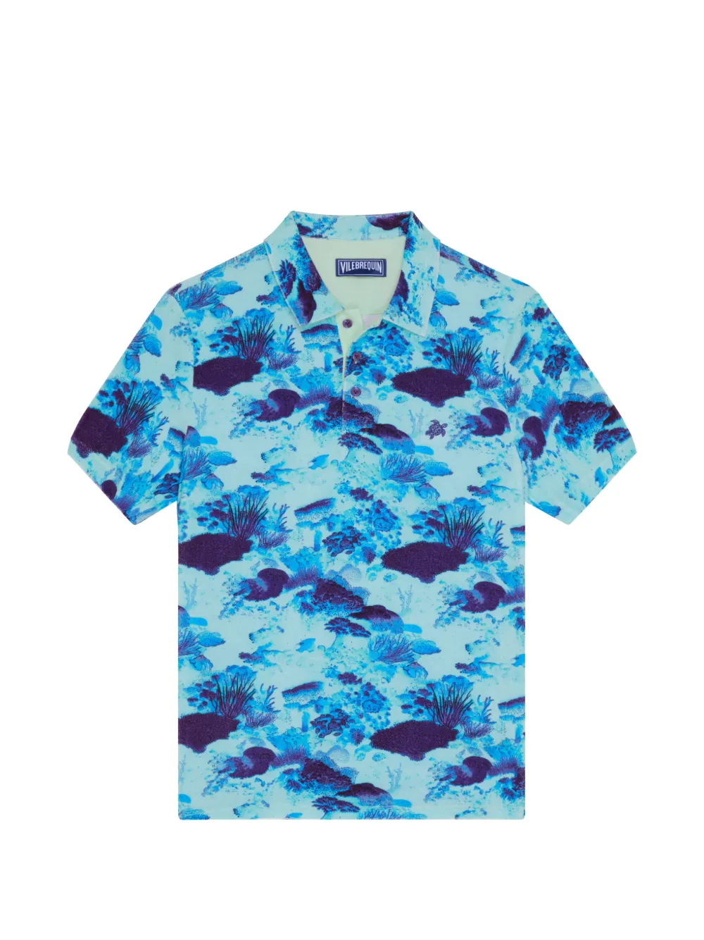 Vilebrequin Polo Coral Reef - Blu