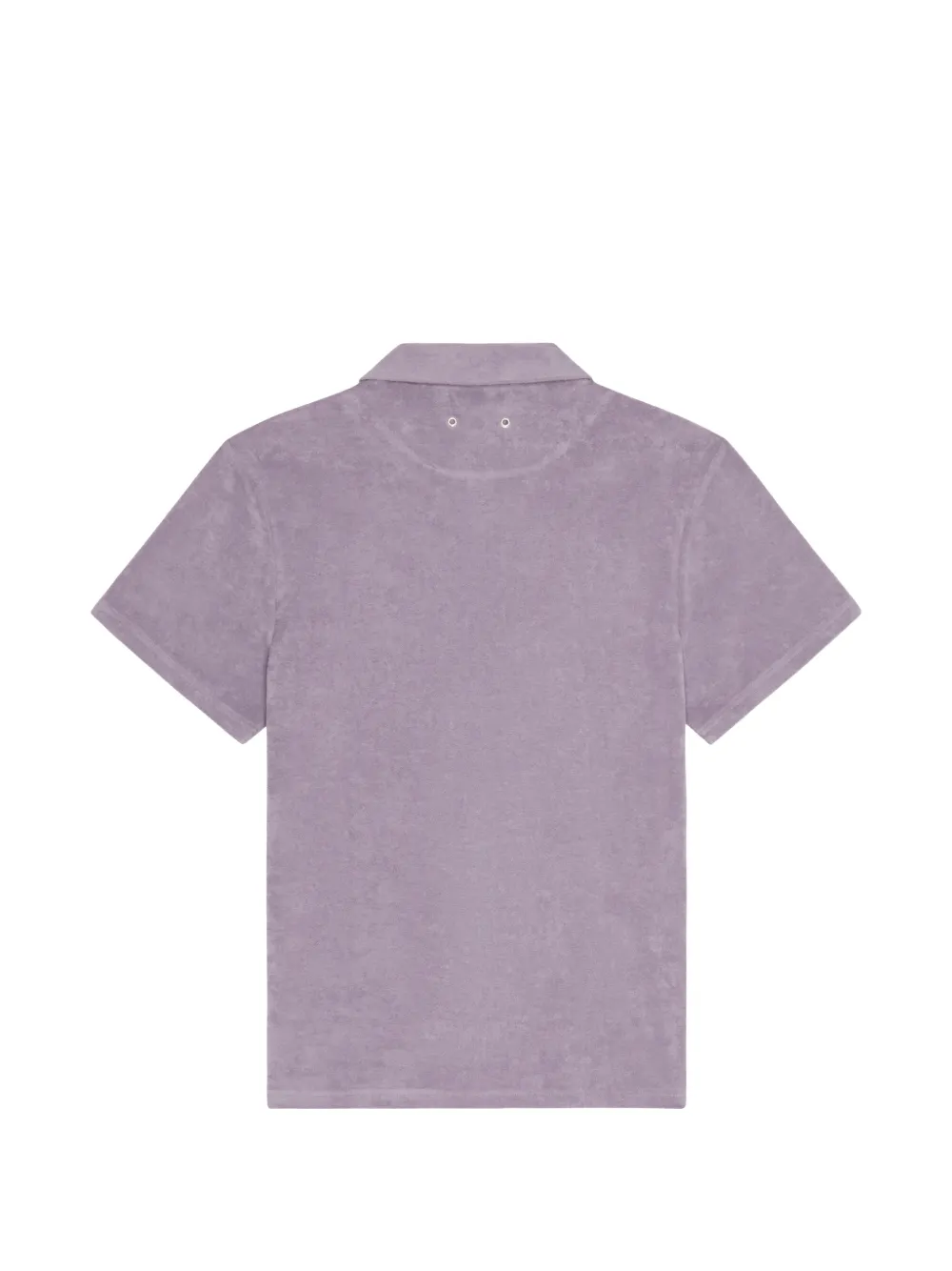 Vilebrequin Basstof bowlingshirt Paars