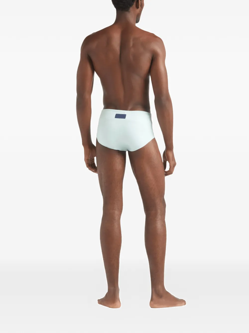Vilebrequin Slip met elastische tailleband Blauw