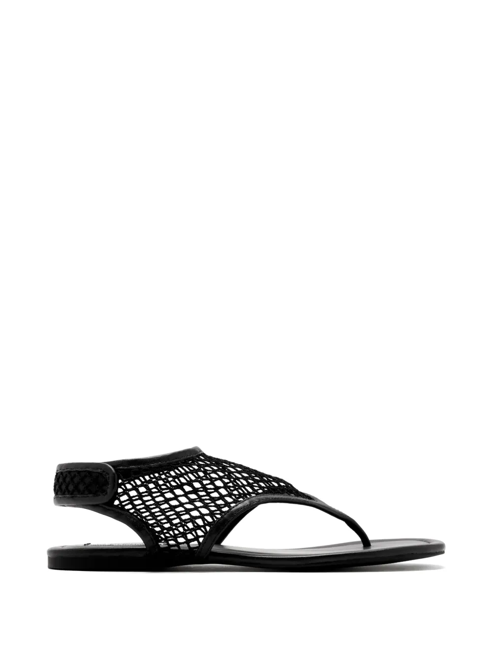 Senso Nika fishnet strap sandals - Nero