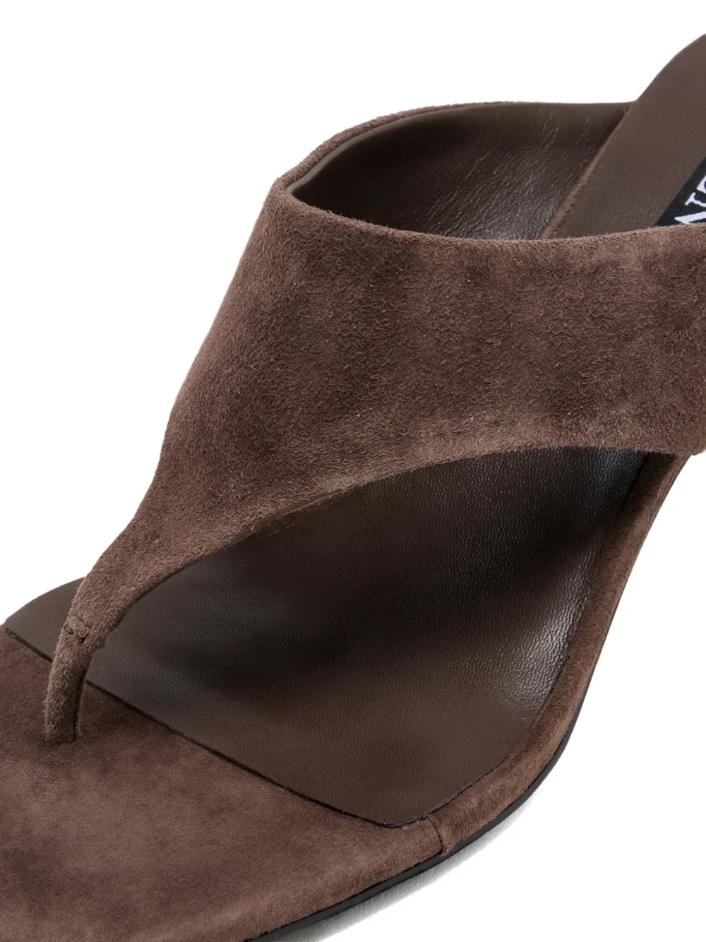 Senso Pearle I square-toe thong sandals Bruin