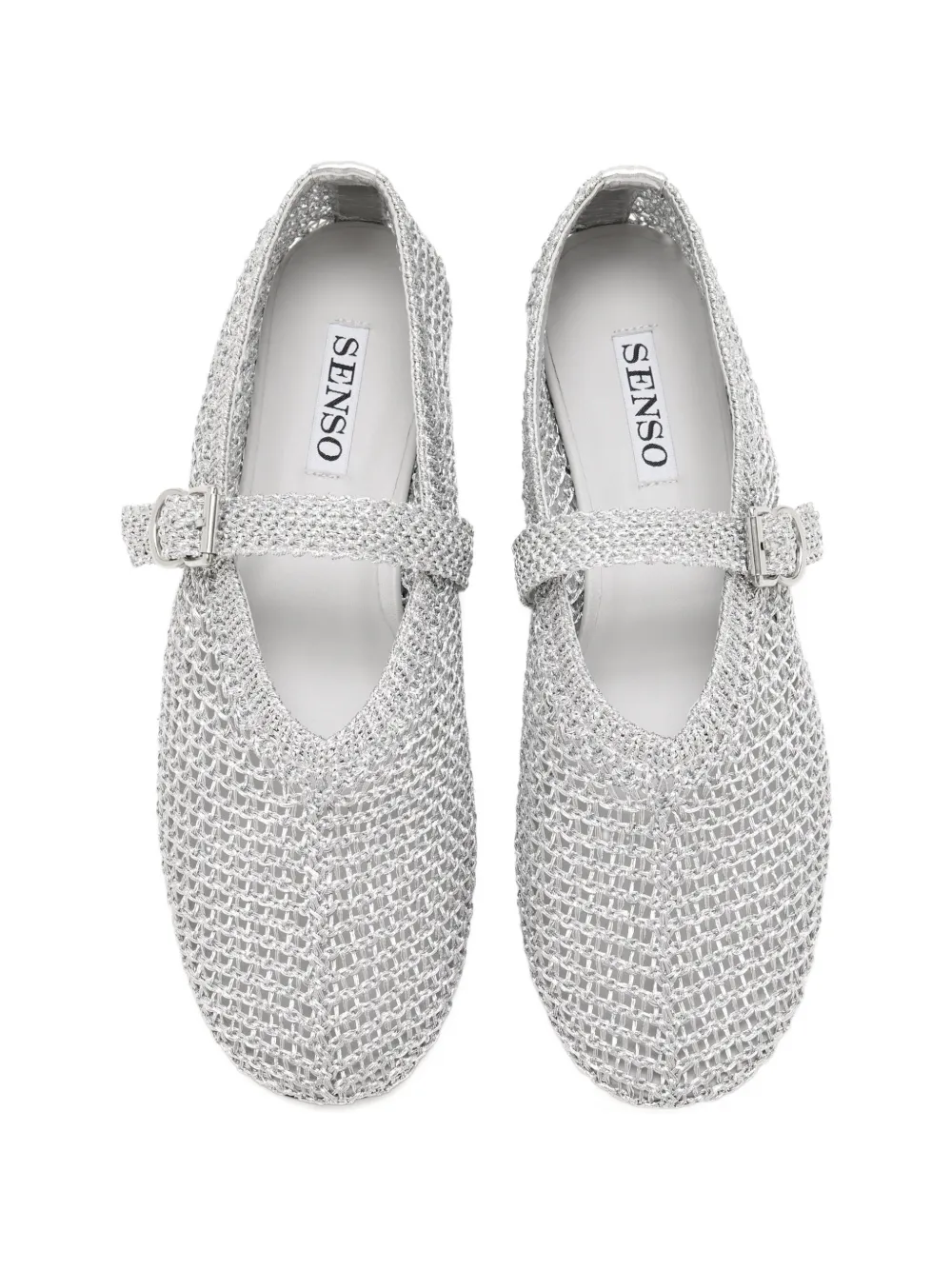 Senso Cheska ballerina's Zilver