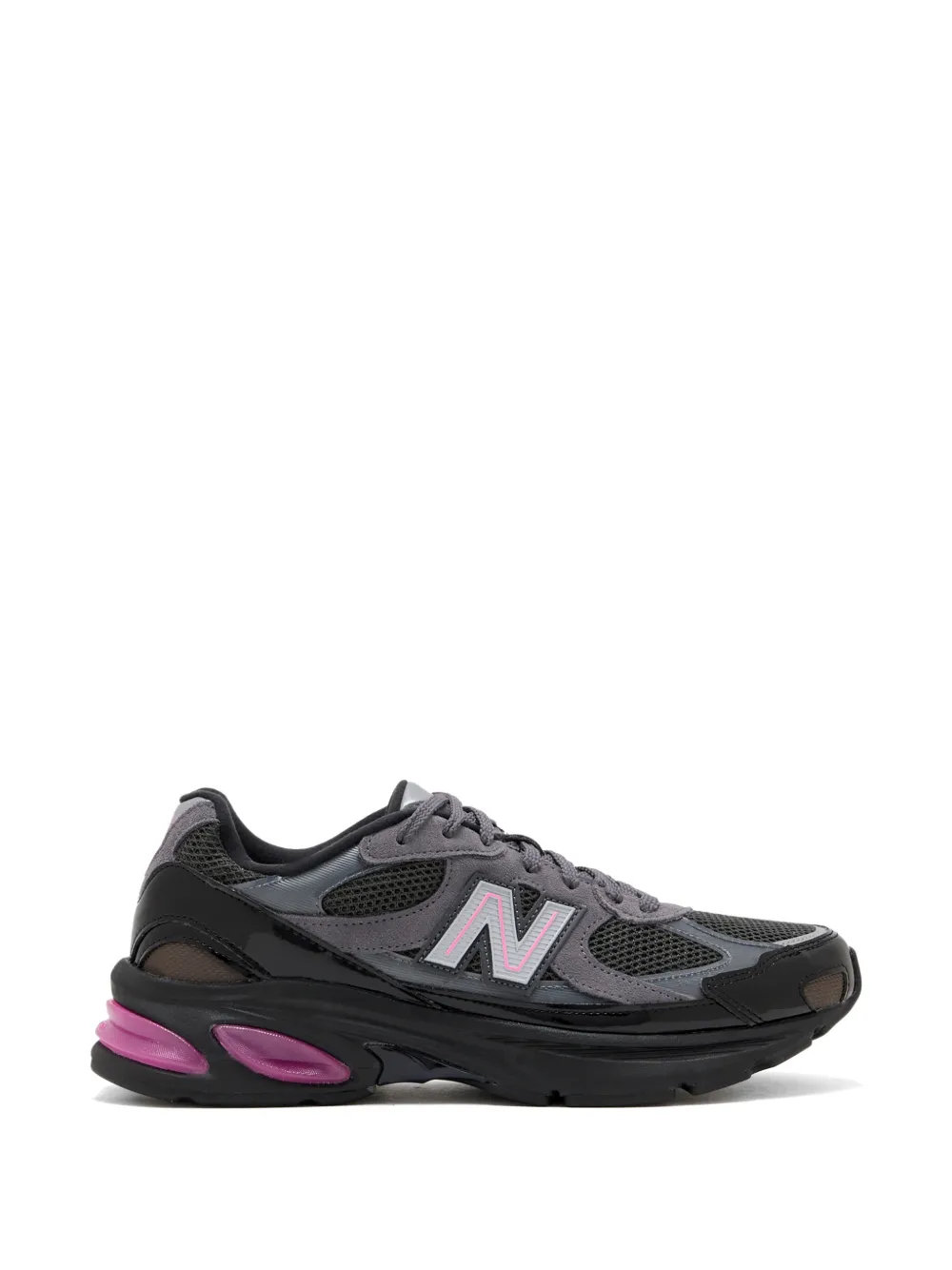 New Balance 2010 sneakers met vlakken en kant Grijs