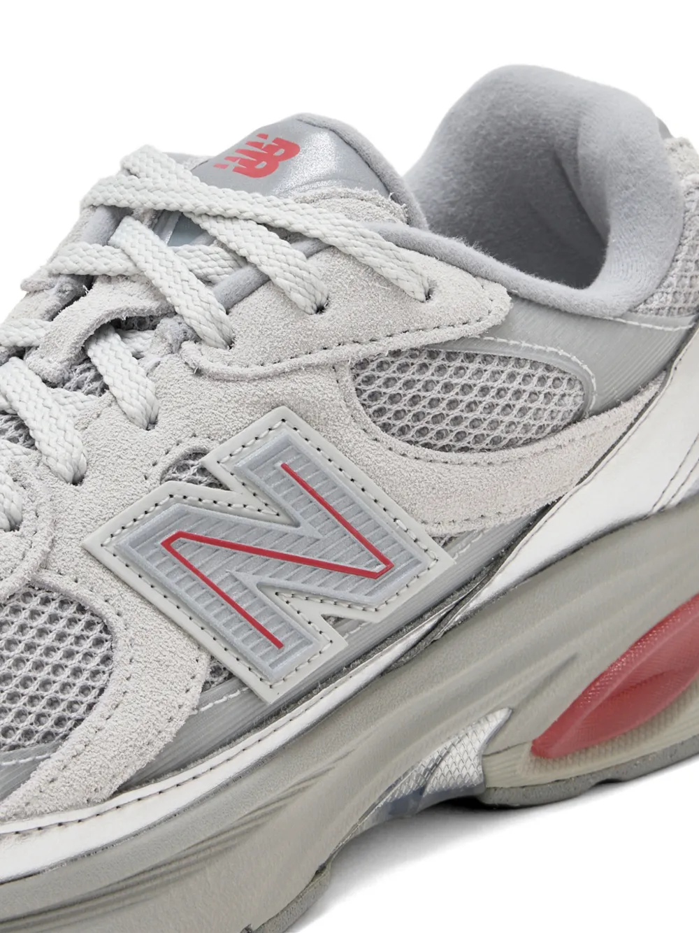 New Balance 2010 sneakers met vlakken en kant Grijs