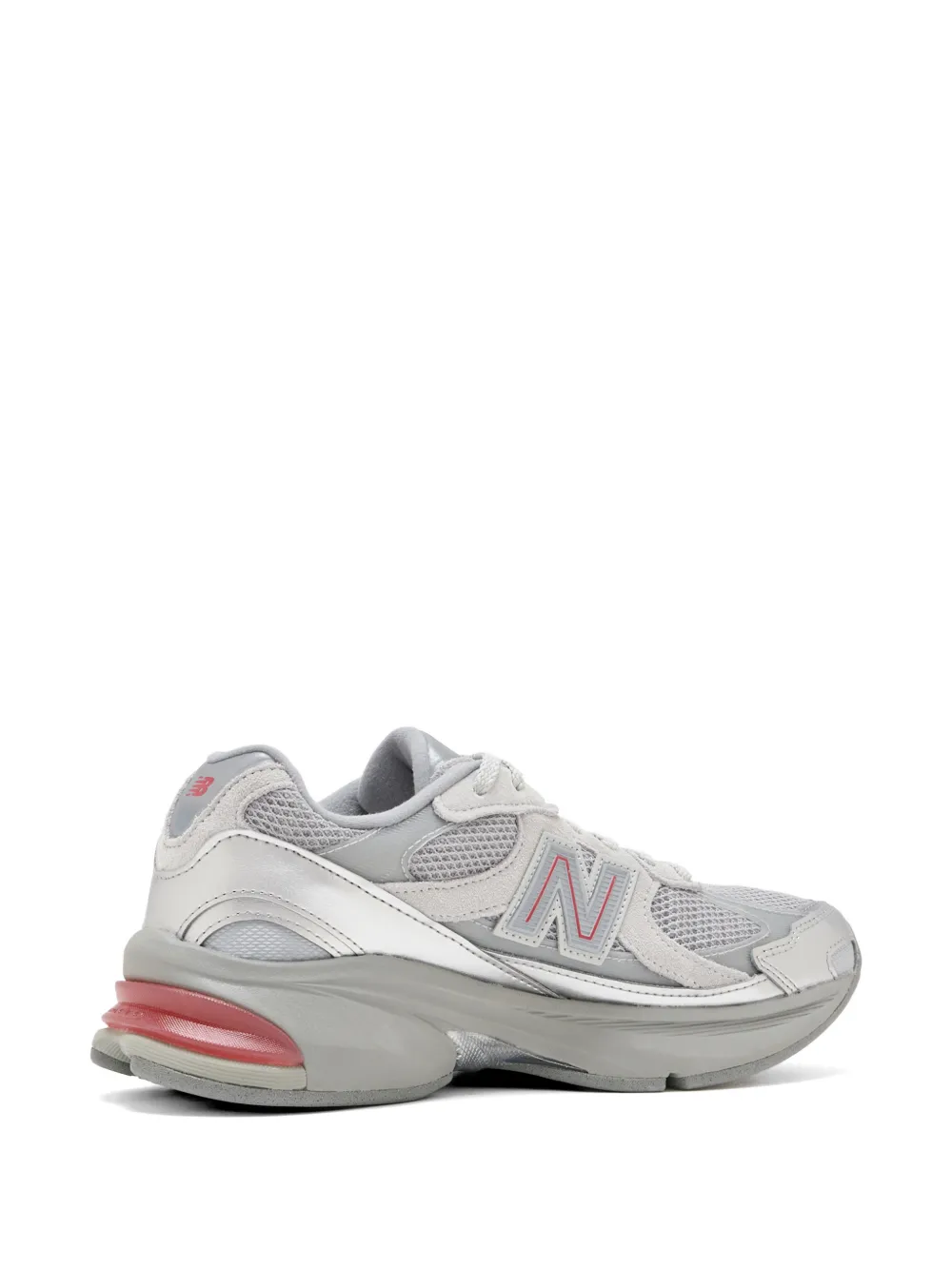 New Balance 2010 sneakers met vlakken en kant Grijs