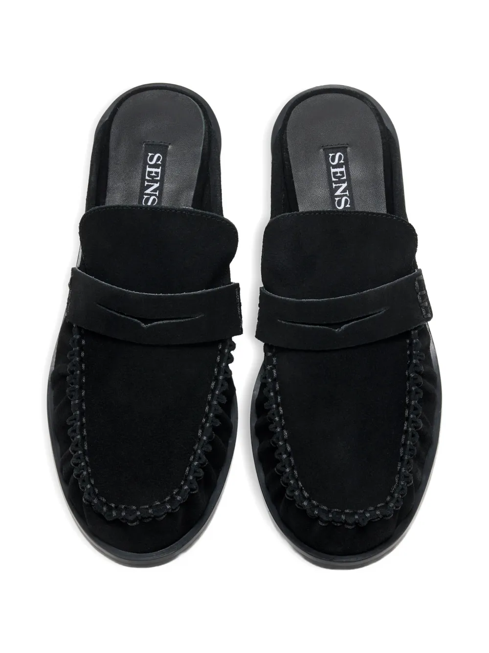 Senso Charlotte III penny mules Zwart