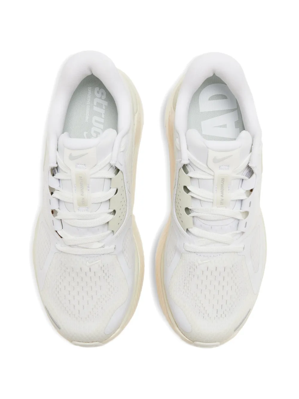 Nike Structure Plus logo sneakers Wit
