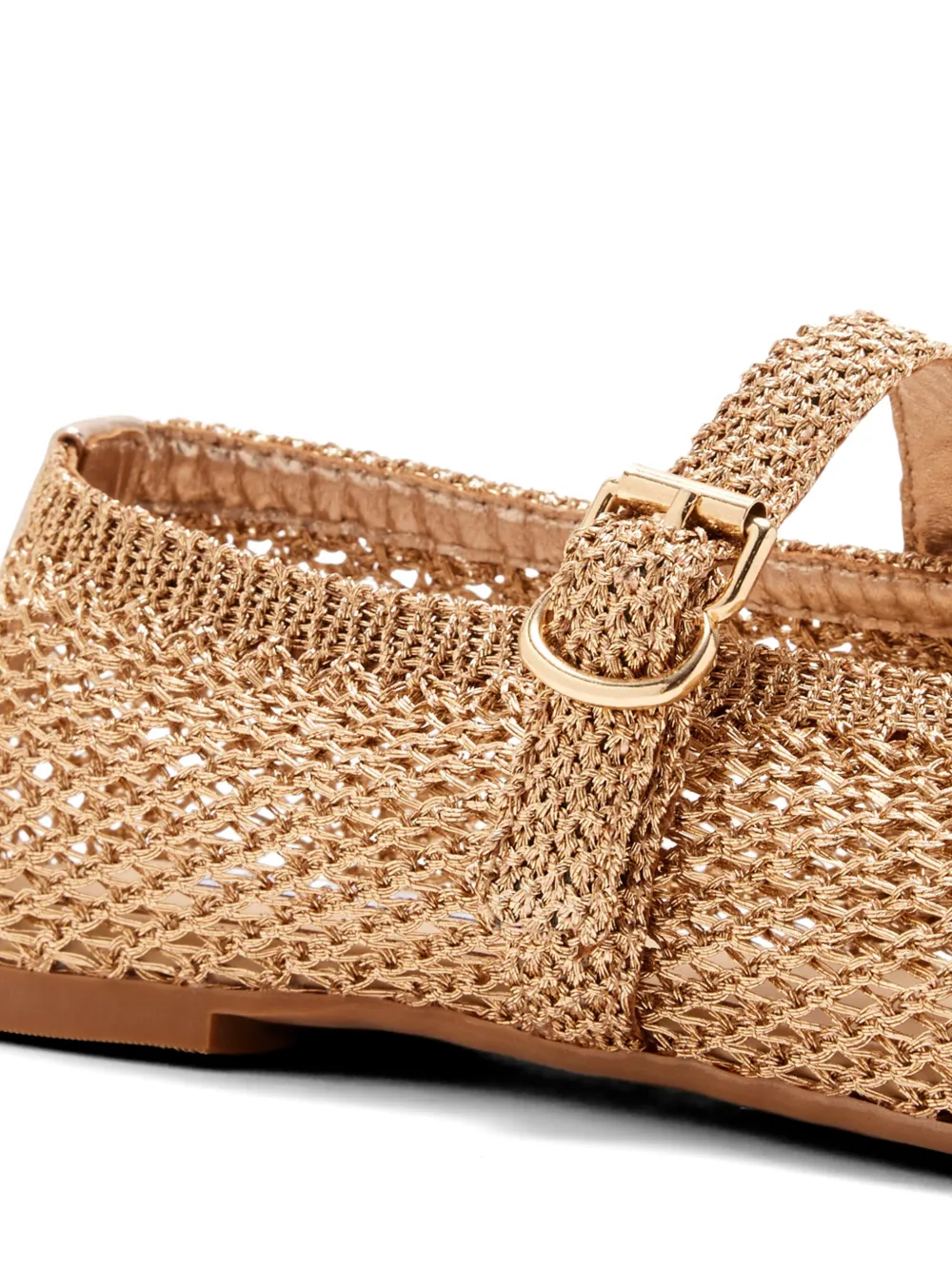 Senso Cheska ballerina's met gesp Goud