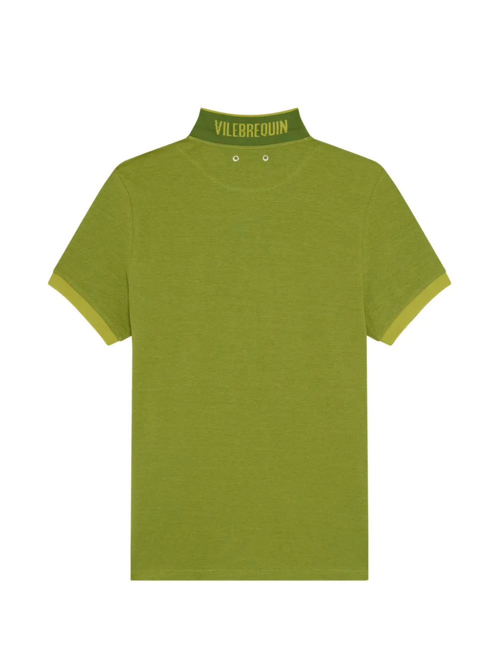 Vilebrequin Piqué poloshirt met schildpad-borduurwerk Groen