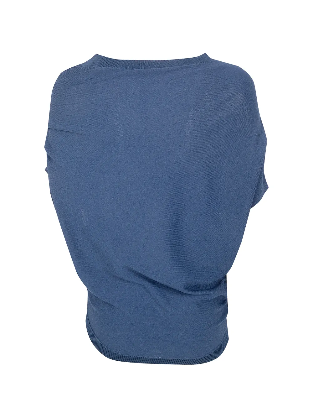  Liviana Conti Draped Sweater - Blue 