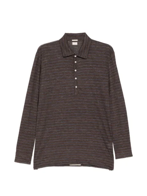 Massimo Alba striped polo shirt