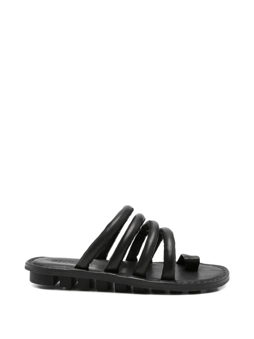 Trippen Threads tube-strap sandals Zwart