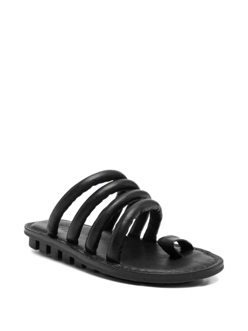 Trippen Threads tube-strap sandals Zwart