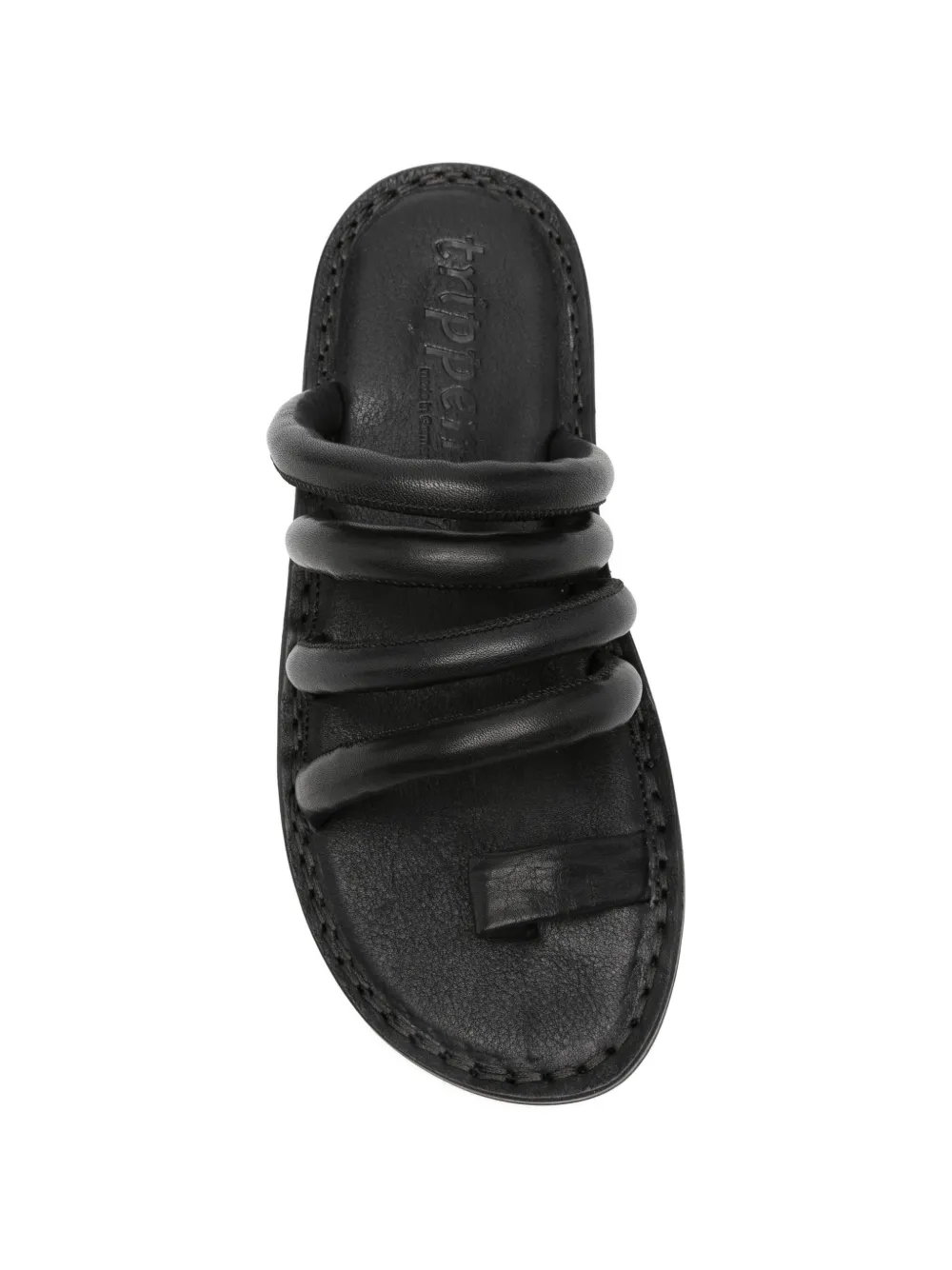 Trippen Threads tube-strap sandals Zwart