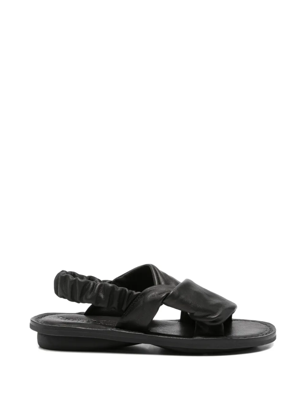 Trippen Embrace leather sandals Zwart