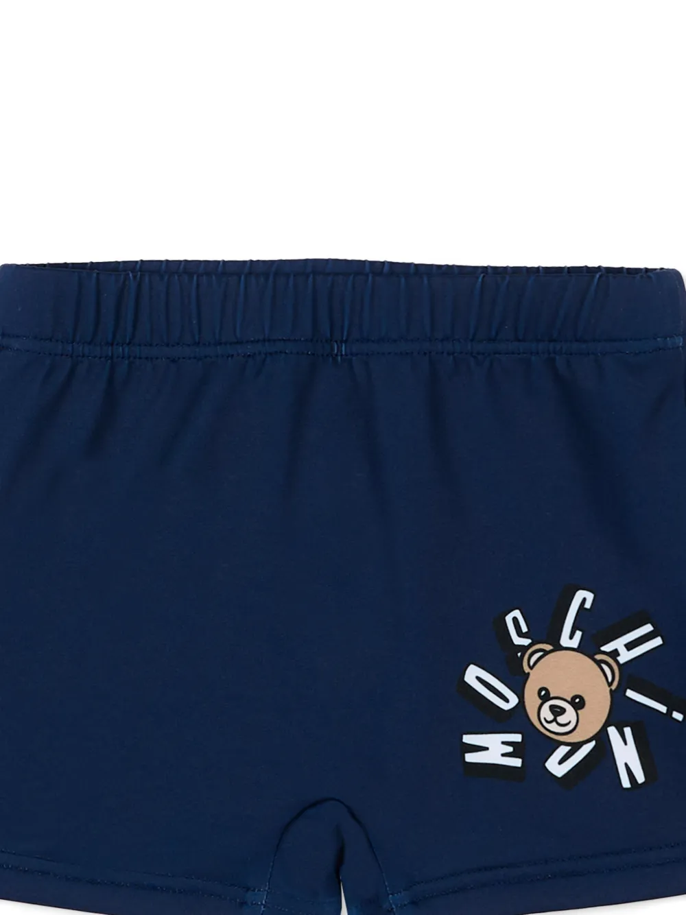 Moschino Kids Boxershorts met grafische beer print Blauw