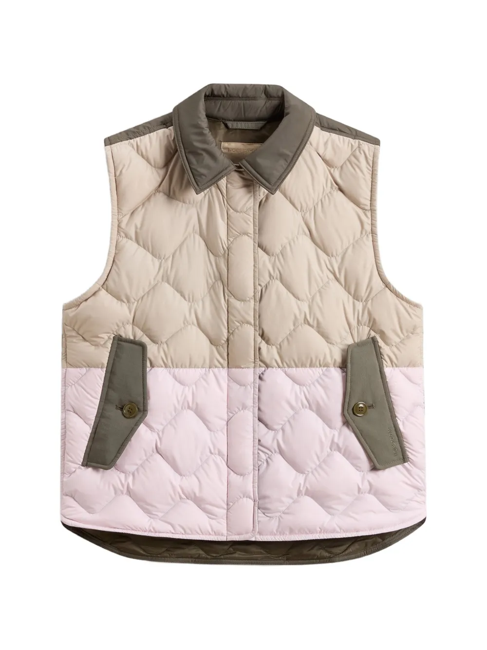 Woolrich Gilet Heritage trapuntato - Verde