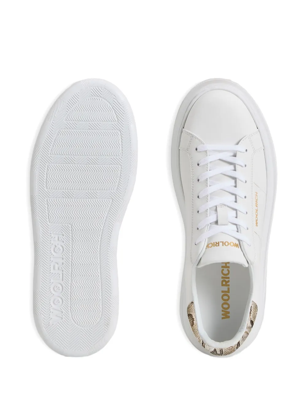 Woolrich W's Chunky Court sneakers Wit